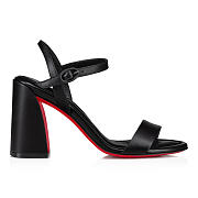 Christian Louboutin Miss Jane Sandal 85 mm In Black - 4