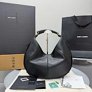 Ysl Mombasa Medium Shoulder Bag In Black - 1