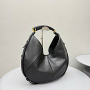 Ysl Mombasa Medium Shoulder Bag In Black - 4