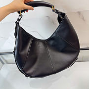 Ysl Mombasa Large Shoulder Bag In Black - 3
