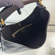Ysl Mombasa Large Shoulder Bag In Black - 2