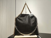 Stella McCartney 3-Chain Falabella Tote In Black - 1