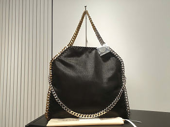 Stella McCartney 3-Chain Falabella Tote In Black