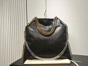 Stella McCartney 3-Chain Falabella Tote In Black - 2