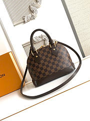 Louis Vuitton Alma BB Bag Damier Ebene Canvas  - 3