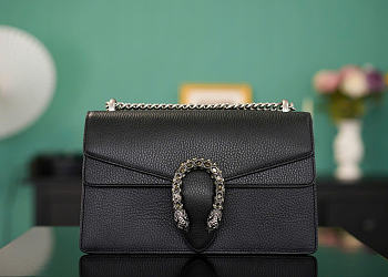 Gucci Medium Dionysus Shoulder Bag In Black