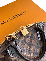 Louis Vuitton Alma BB Bag Damier Ebene Canvas In Brown - 3