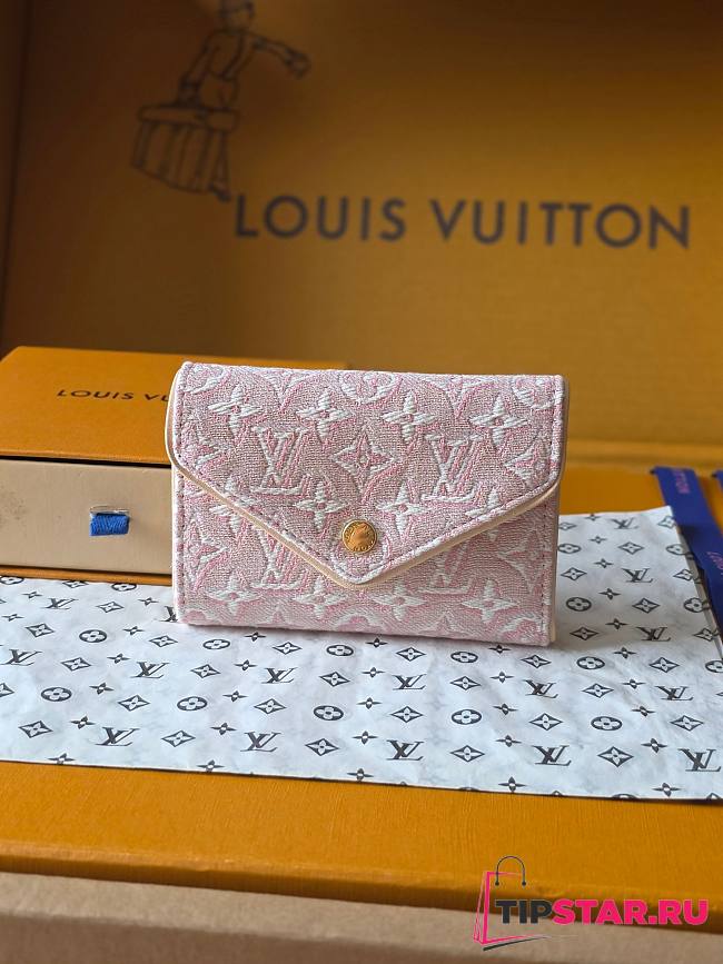 Louis Vuitton Victorine Wallet Monogram Rose Ruby Pink - 1