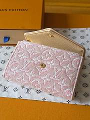 Louis Vuitton Victorine Wallet Monogram Rose Ruby Pink - 6