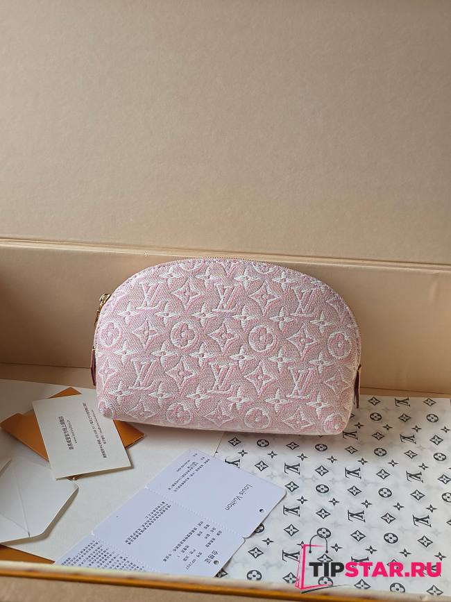 Louis Vuitton Pochette Cosmétique PM Rose Ruby Pink - 1