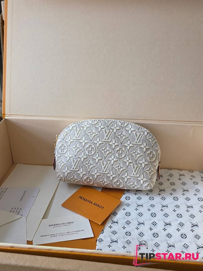 Louis Vuitton Pochette Cosmétique PM Peuplier Beige M2A320 - 1