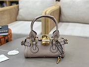 Chloe Small Paddington Shoulder Bag In Earthy Pink - 1