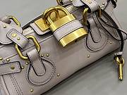 Chloe Small Paddington Shoulder Bag In Earthy Pink - 3