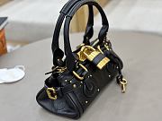 Chloe Small Paddington Shoulder Bag In Black - 6
