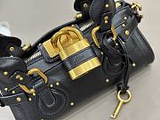 Chloe Small Paddington Shoulder Bag In Black - 3