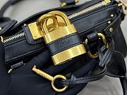 Chloe Small Paddington Shoulder Bag In Black - 2