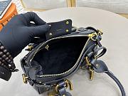 Chloe Small Paddington Shoulder Bag In Dark Blue - 3