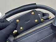 Chloe Small Paddington Shoulder Bag In Dark Blue - 2