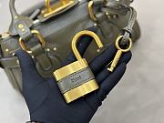 Chloe Small Paddington Shoulder Bag In Dark Green - 5