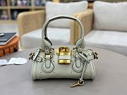 Chloe Small Paddington Shoulder Bag In Greyish Blue - 1