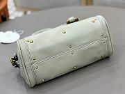 Chloe Small Paddington Shoulder Bag In Greyish Blue - 3