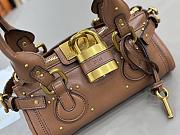 Chloe Small Paddington Shoulder Bag In Brown - 6