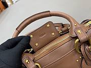 Chloe Small Paddington Shoulder Bag In Brown - 3