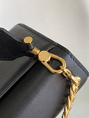 Bvlgari Serpenti East-West Maxi Chain In Black - 3