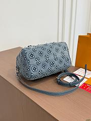 Louis Vuitton Speedy 25 monogram washed denim bag - 5