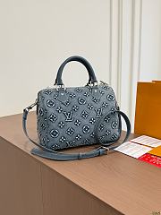 Louis Vuitton Speedy 25 monogram washed denim bag - 2