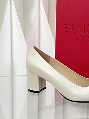 Valentino Vlogo 6cm Garavani Valet Du Roi White/Brown - 5