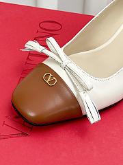 Valentino Vlogo 6cm Garavani Valet Du Roi White/Brown - 4