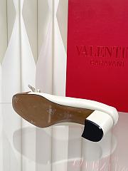 Valentino Vlogo 6cm Garavani Valet Du Roi White/Brown - 3