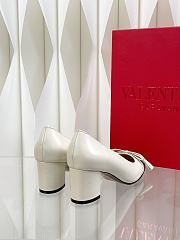 Valentino Vlogo 6cm Garavani Valet Du Roi White/Brown - 2