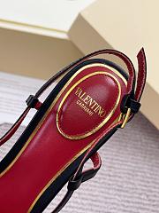 Valentino 50mm Garavani Cherryfic Slingback In Black - 6