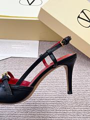 Valentino 80mm Garavani Cherryfic Slingback In Black - 3