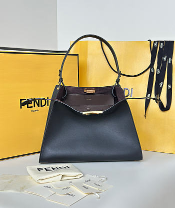 Fendi Way Medium Bag In Black