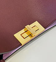 Fendi Way Medium Bag In Brown - 4
