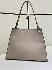 Fendi Way Medium Bag In Grey - 2