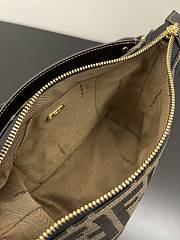 Fendi Zucca FF Top Handle Bag Vintage Brown - 5