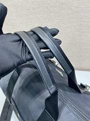 Prada Re-Nylon and Saffiano leather duffle bag black - 5