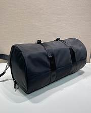 Prada Re-Nylon and Saffiano leather duffle bag black - 3