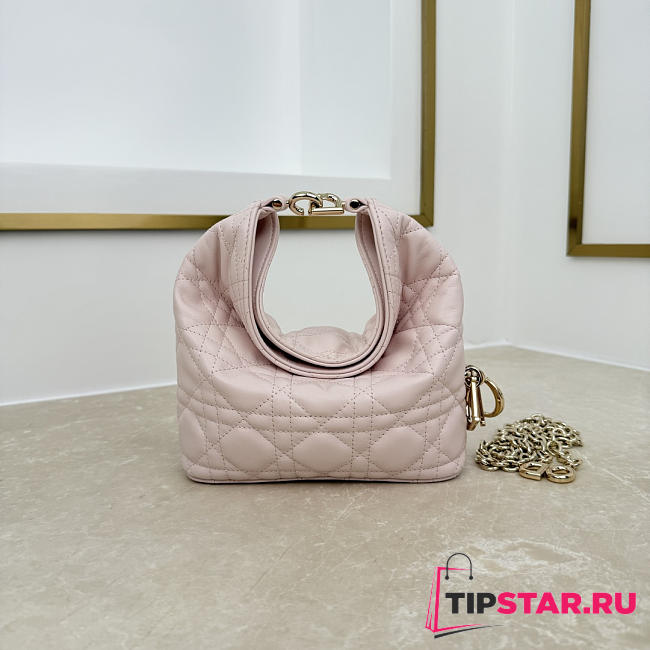 Dior Mini Sac hobo Dior Toujours Bag In Light Pink - 1