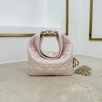 Dior Mini Sac hobo Dior Toujours Bag In Light Pink