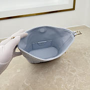 Dior Mini Sac hobo Dior Toujours Bag In Pearl Gray - 2