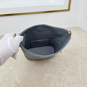 Dior Mini Sac hobo Dior Toujours Bag In Blue Gray - 6