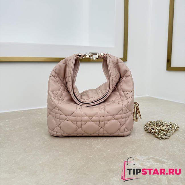 Dior Mini Sac hobo Dior Toujours Bag In Blush Pink - 1