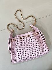 Chanel Calfskin Mini Chanel 25 Handbag Pink - 5