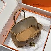 Hermes Mini 23 Negonda Neo Garden Ebene In Brown - 6