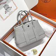 Hermes Mini 23 Negonda Neo Garden Ebene In Gris Pale - 1